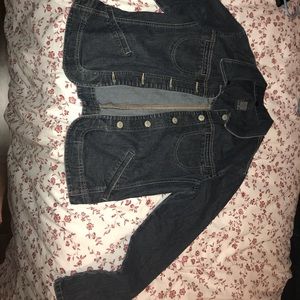 Dark jean jacket